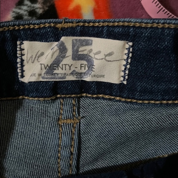 Free People 25 skinny color Blue Indigo - Picture 9 of 10